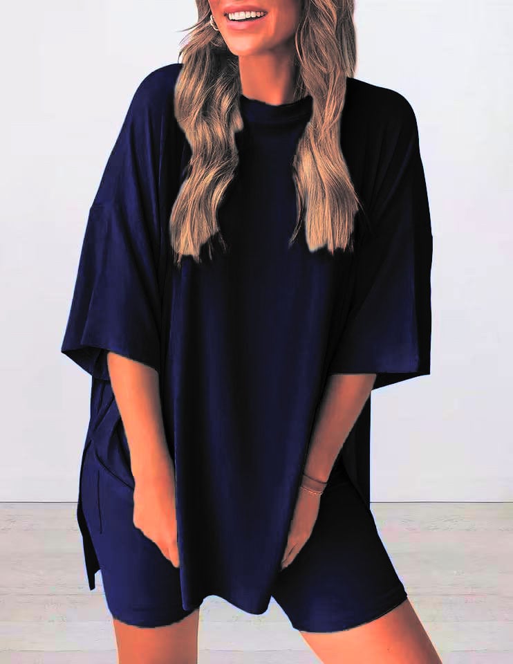 Rikke - Short Sleeve Two-Piece Set