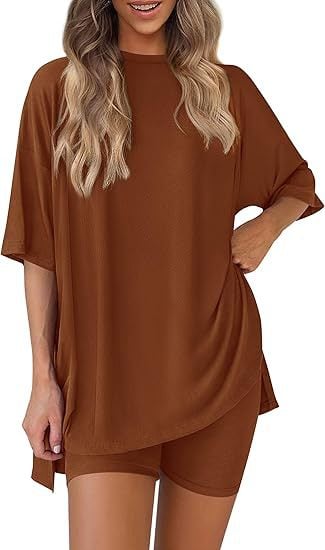 Rikke - Short Sleeve Two-Piece Set