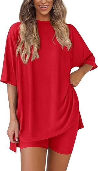 Rikke - Short Sleeve Two-Piece Set