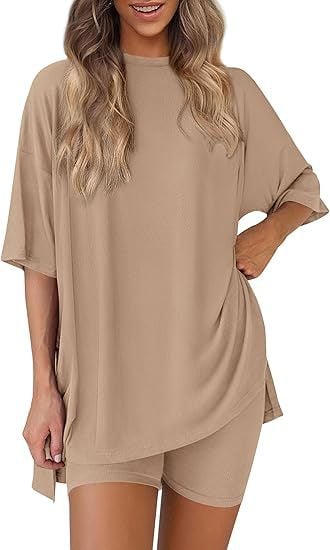 Rikke - Short Sleeve Two-Piece Set