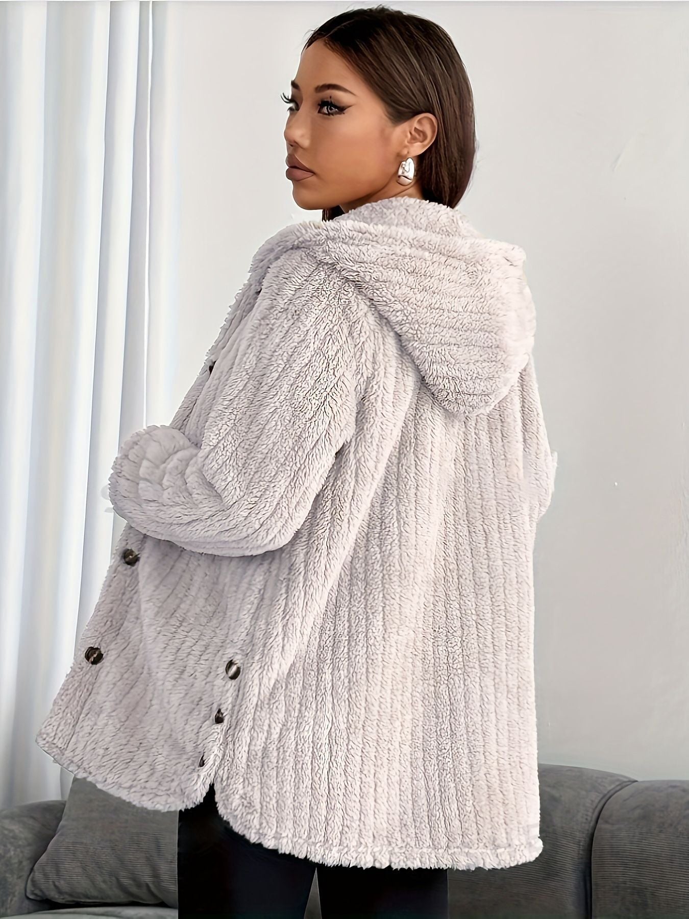 Robine – Long Sleeve Winter Jacket with Hood