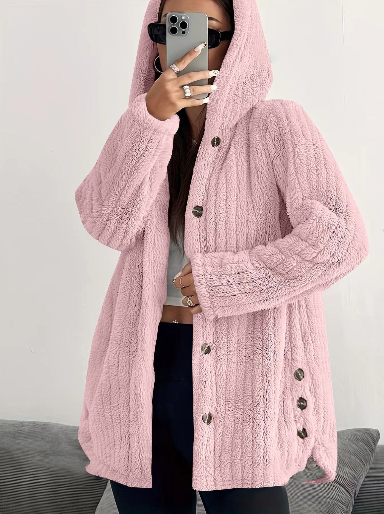 Robine – Long Sleeve Winter Jacket with Hood