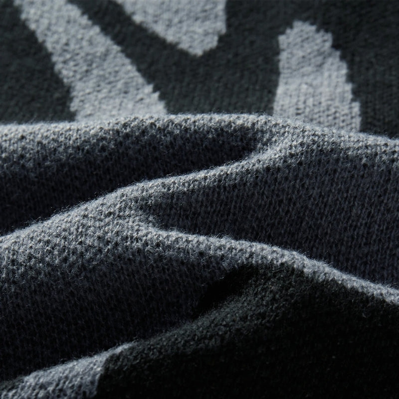 Rodrigo - Striped Sweater with Jacquard Pattern