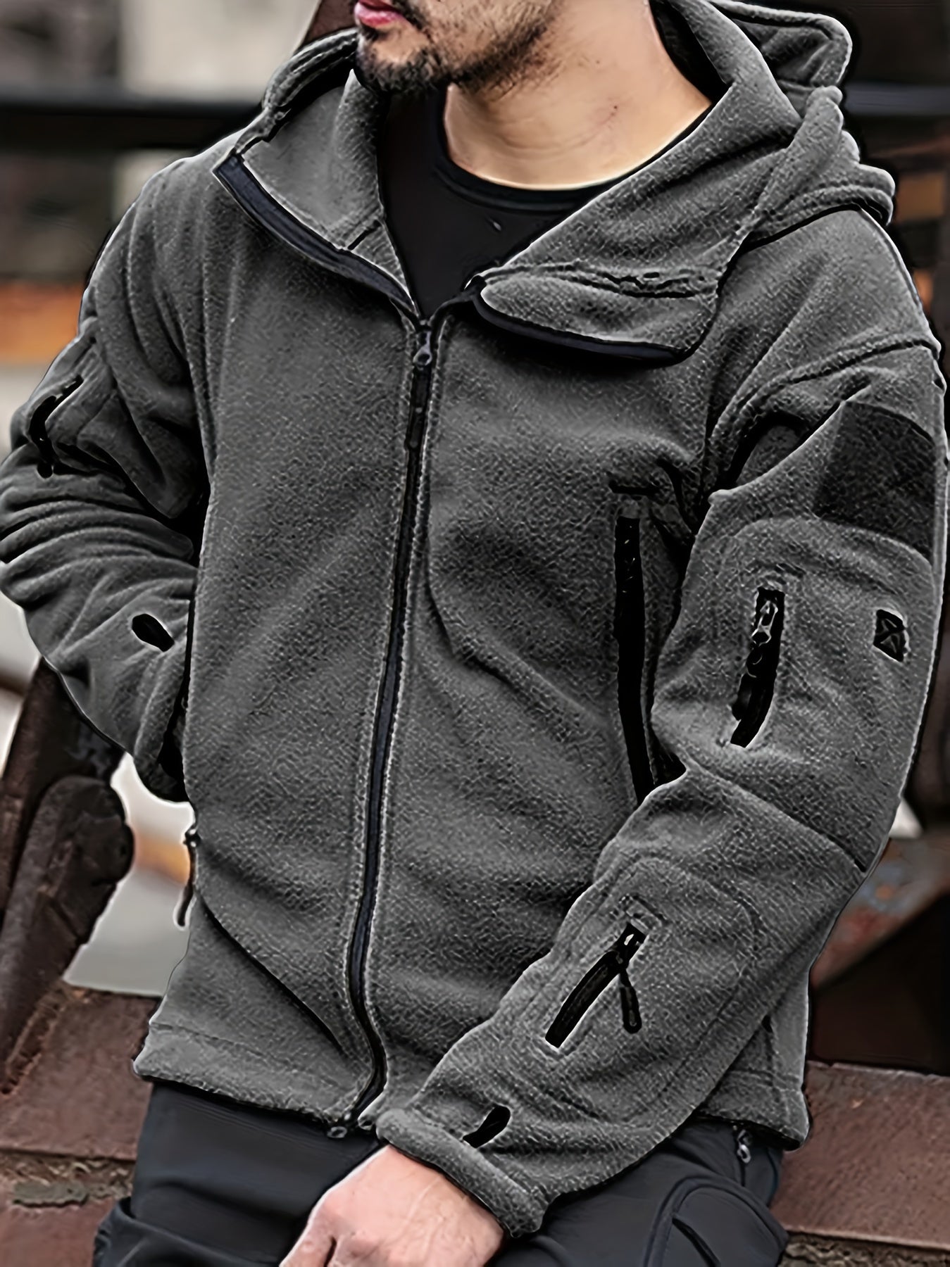 Rosendo – Long-Sleeve Hoodie with Pockets