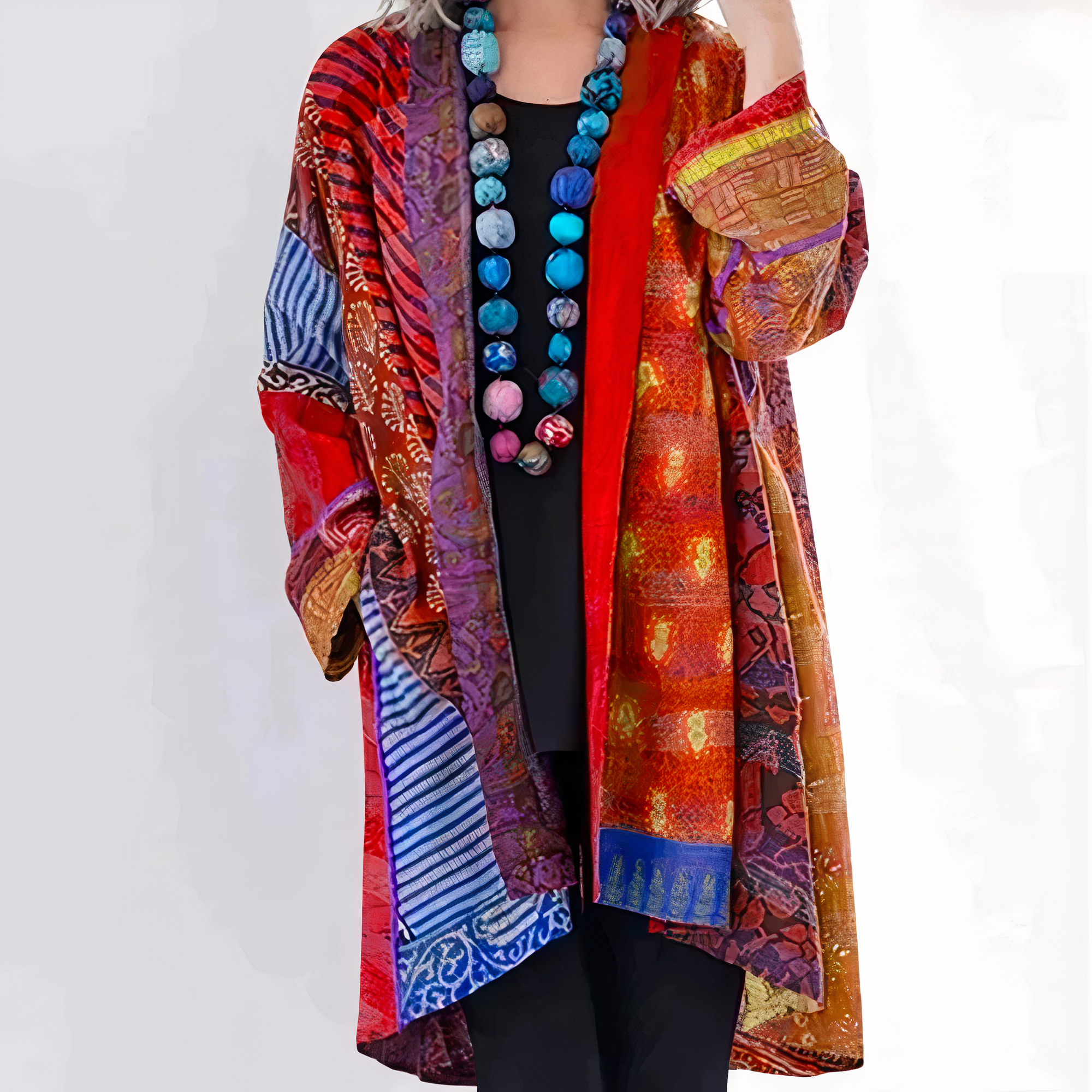 Rozenna – Kimono-Style Cardigan