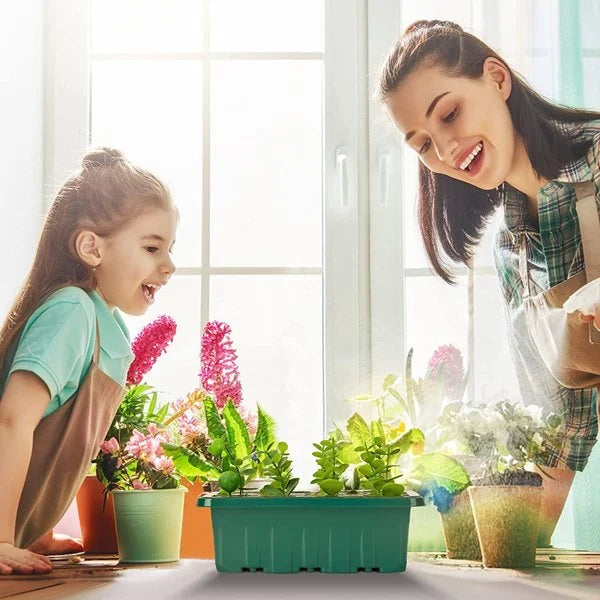 Seed Container with Growth Light