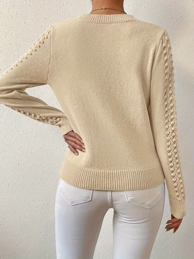 Shannen - Long-Sleeve Knit Sweater