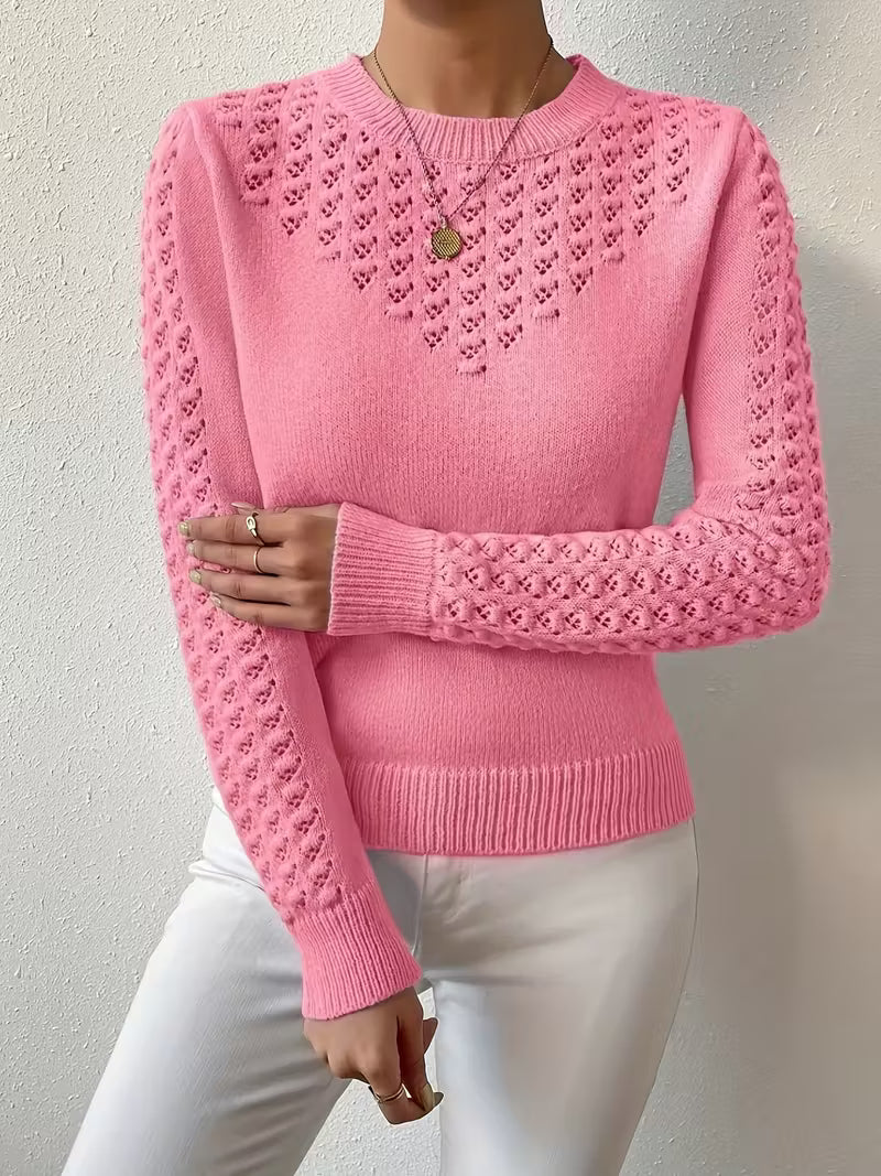 Shannen - Long-Sleeve Knit Sweater