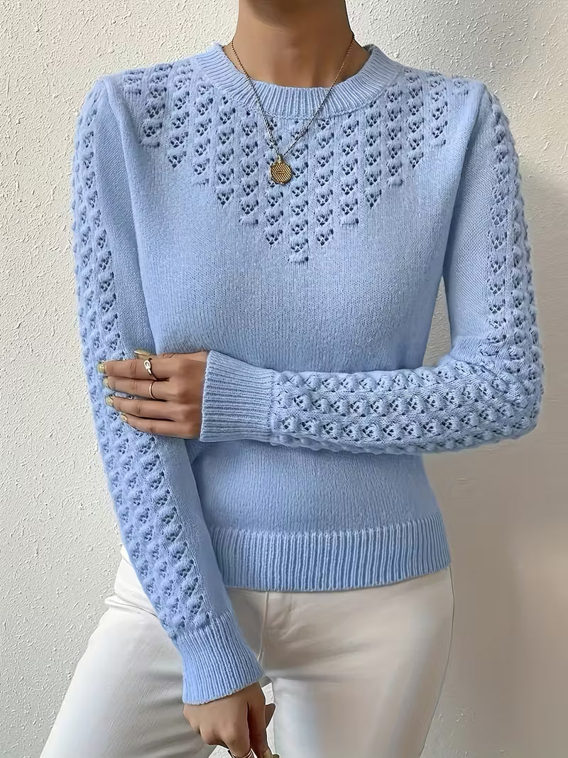 Shannen - Long-Sleeve Knit Sweater