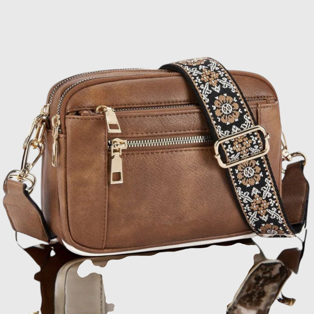 Sharena – Shoulder Bag with Floral Strap