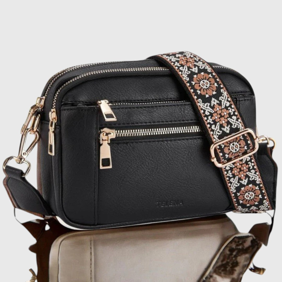 Sharena – Shoulder Bag with Floral Strap