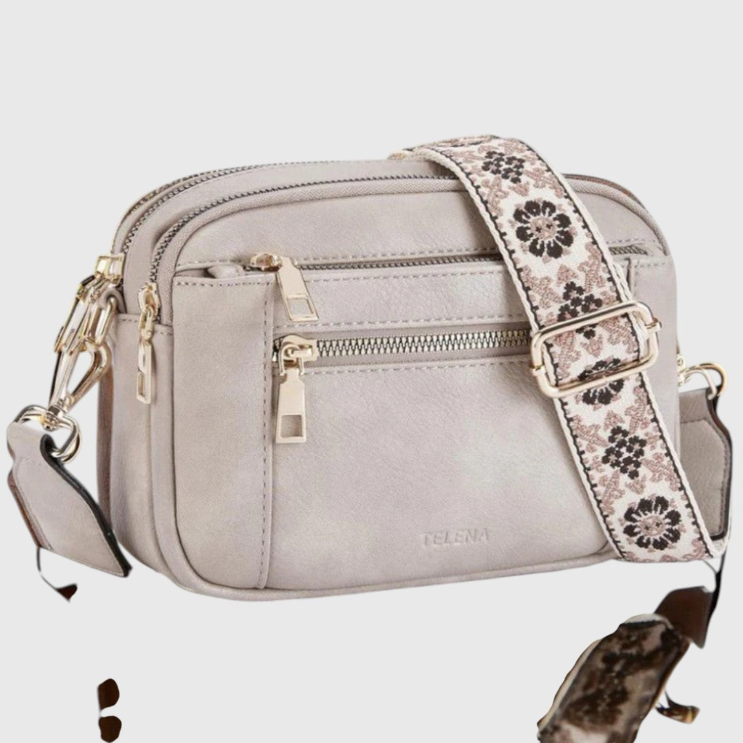 Sharena – Shoulder Bag with Floral Strap