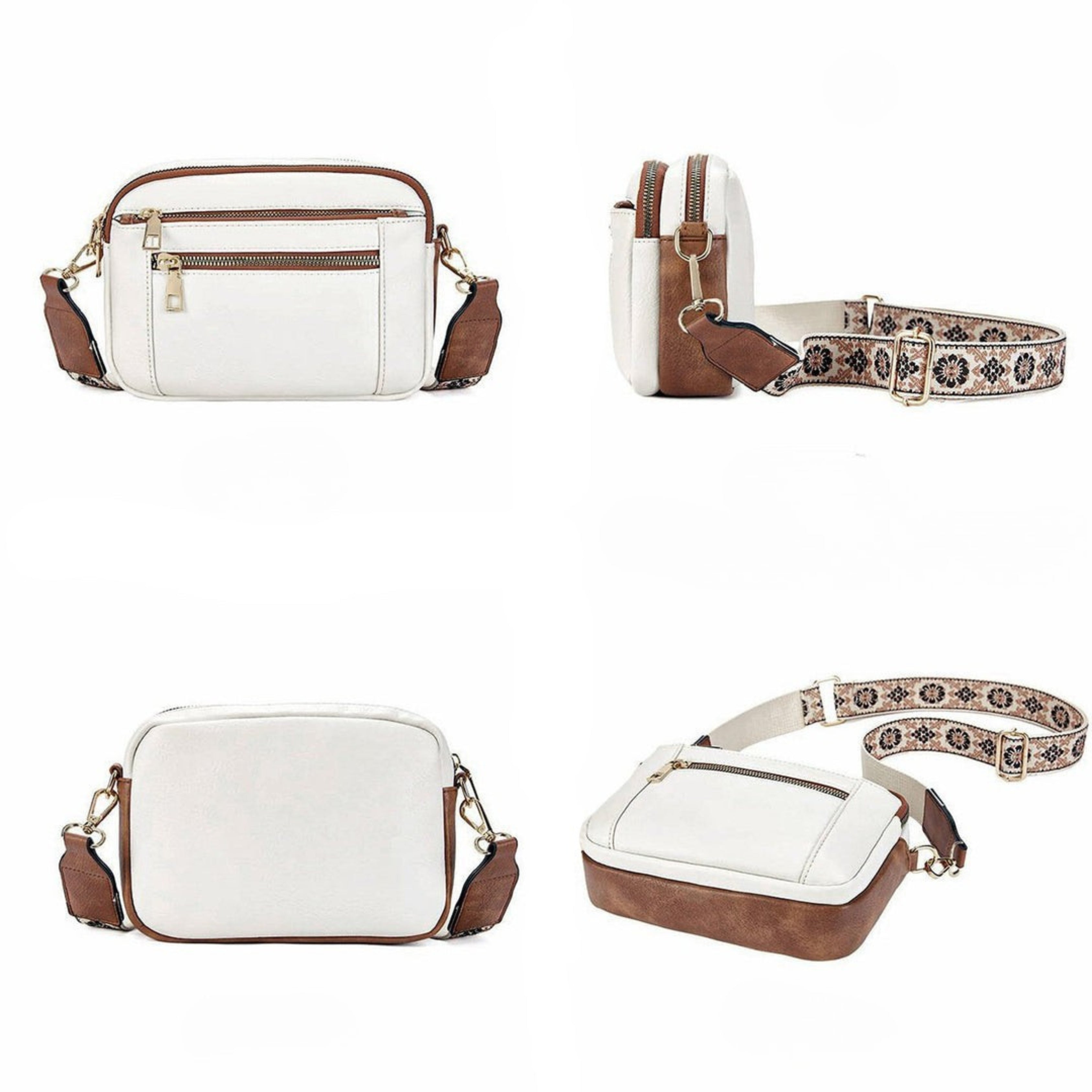 Sharena – Shoulder Bag with Floral Strap