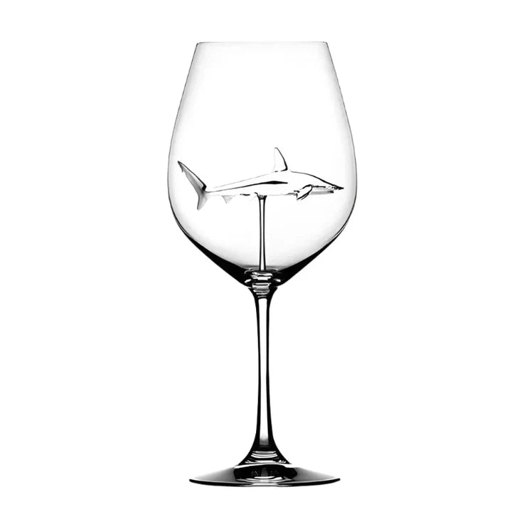 SharkSip - Wine Glass in Shark Shape