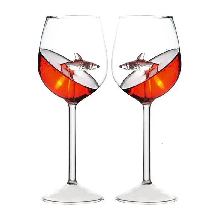 SharkSip - Wine Glass in Shark Shape