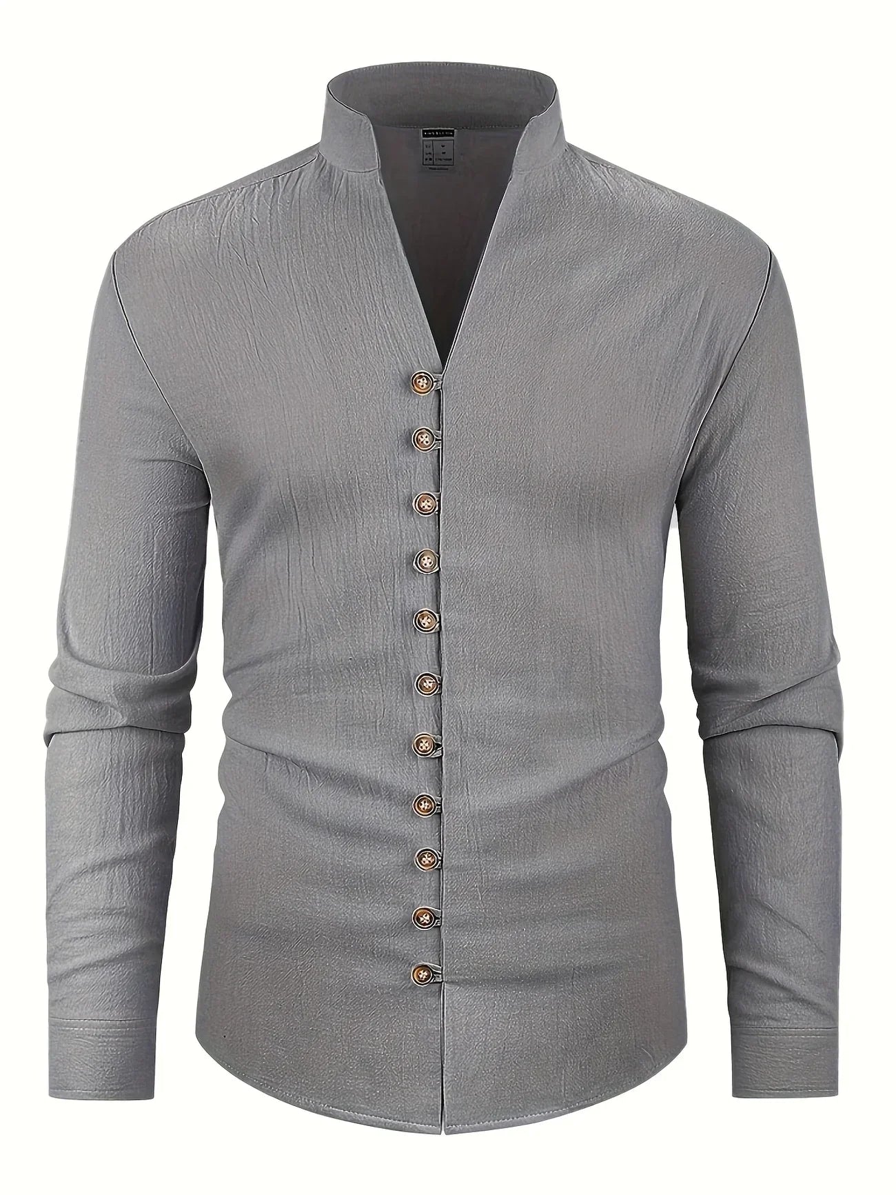 Shayne - Lightweight Cotton Linen Shirt with Long Sleeves