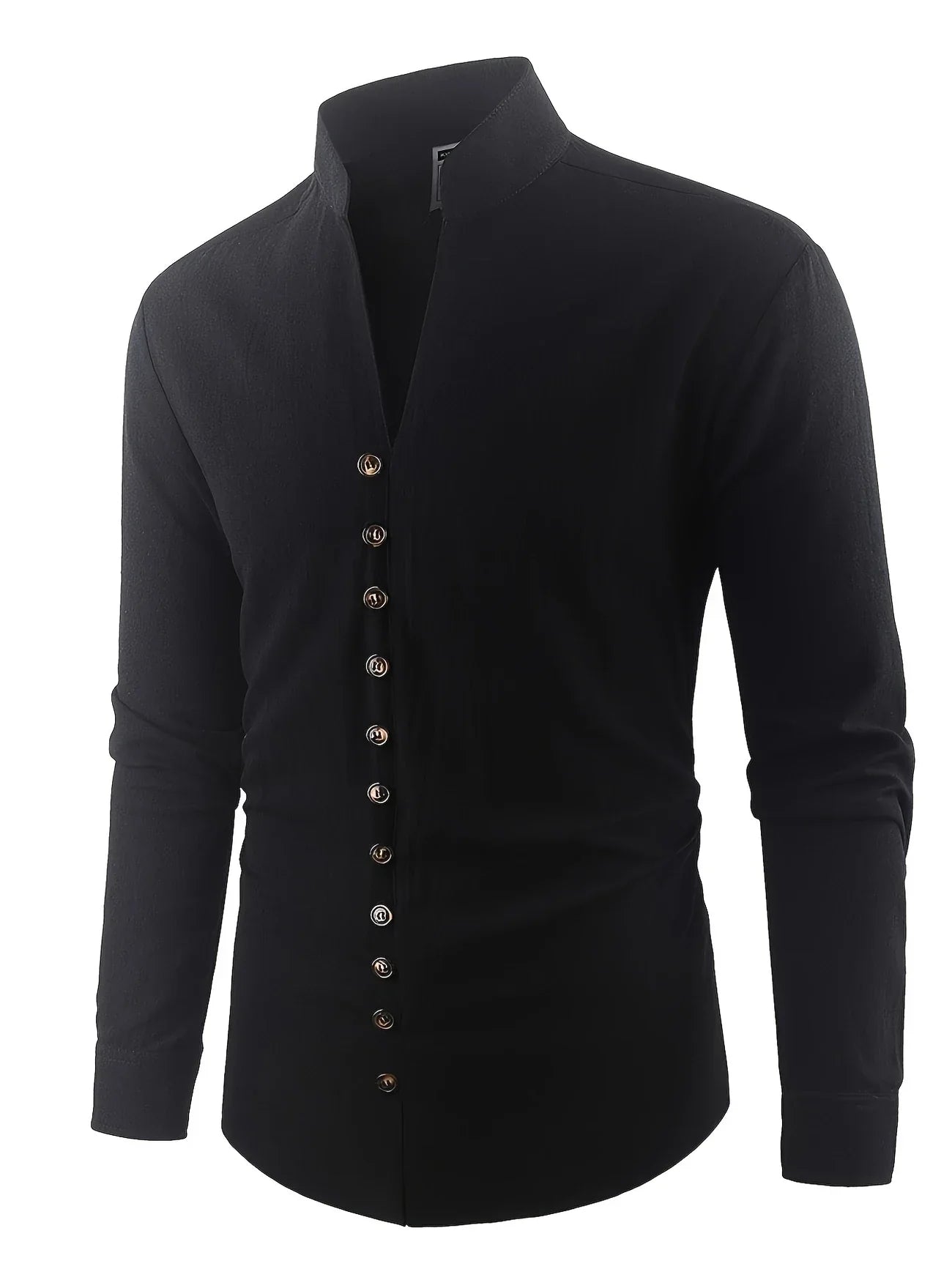 Shayne - Lightweight Cotton Linen Shirt with Long Sleeves