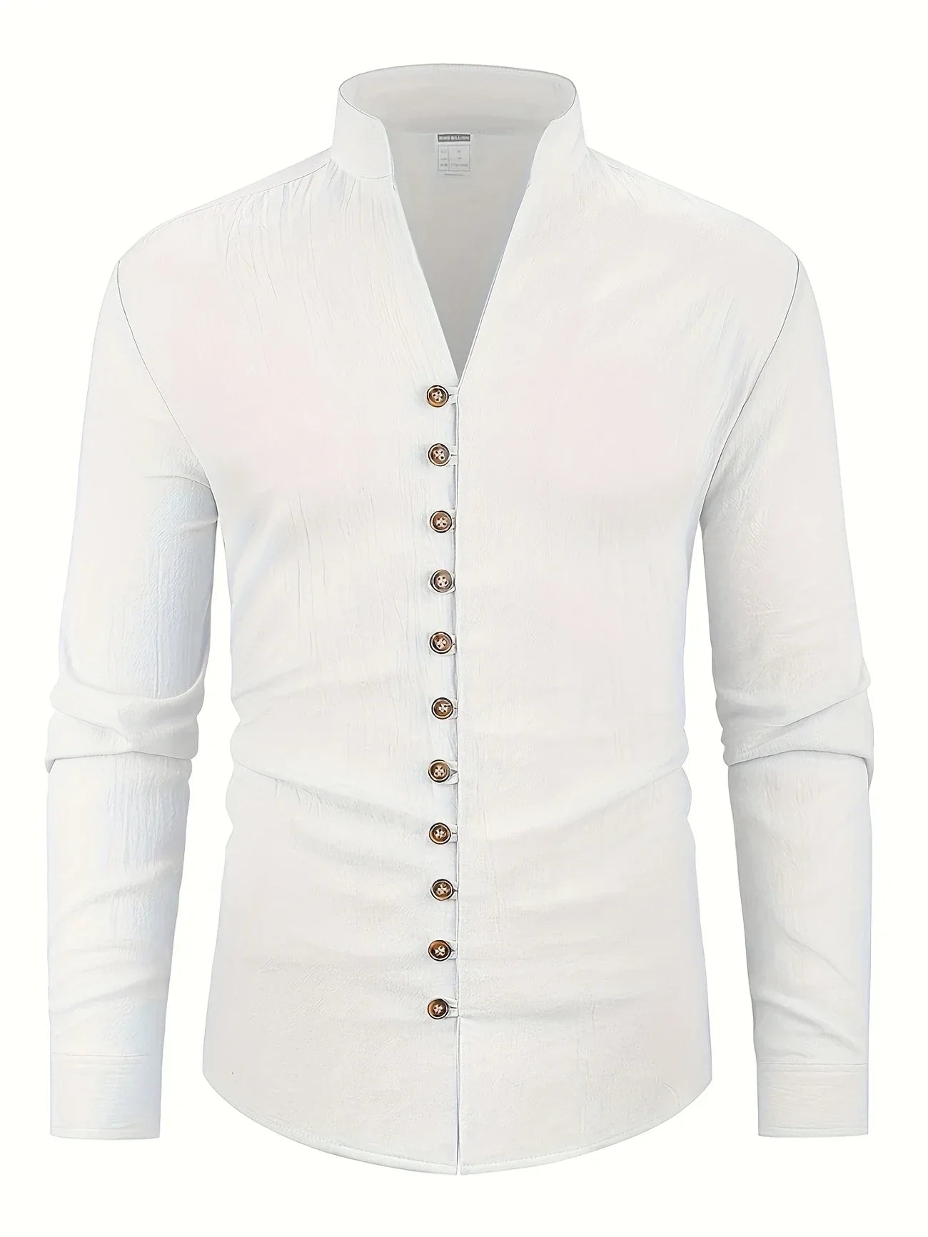 Shayne - Lightweight Cotton Linen Shirt with Long Sleeves