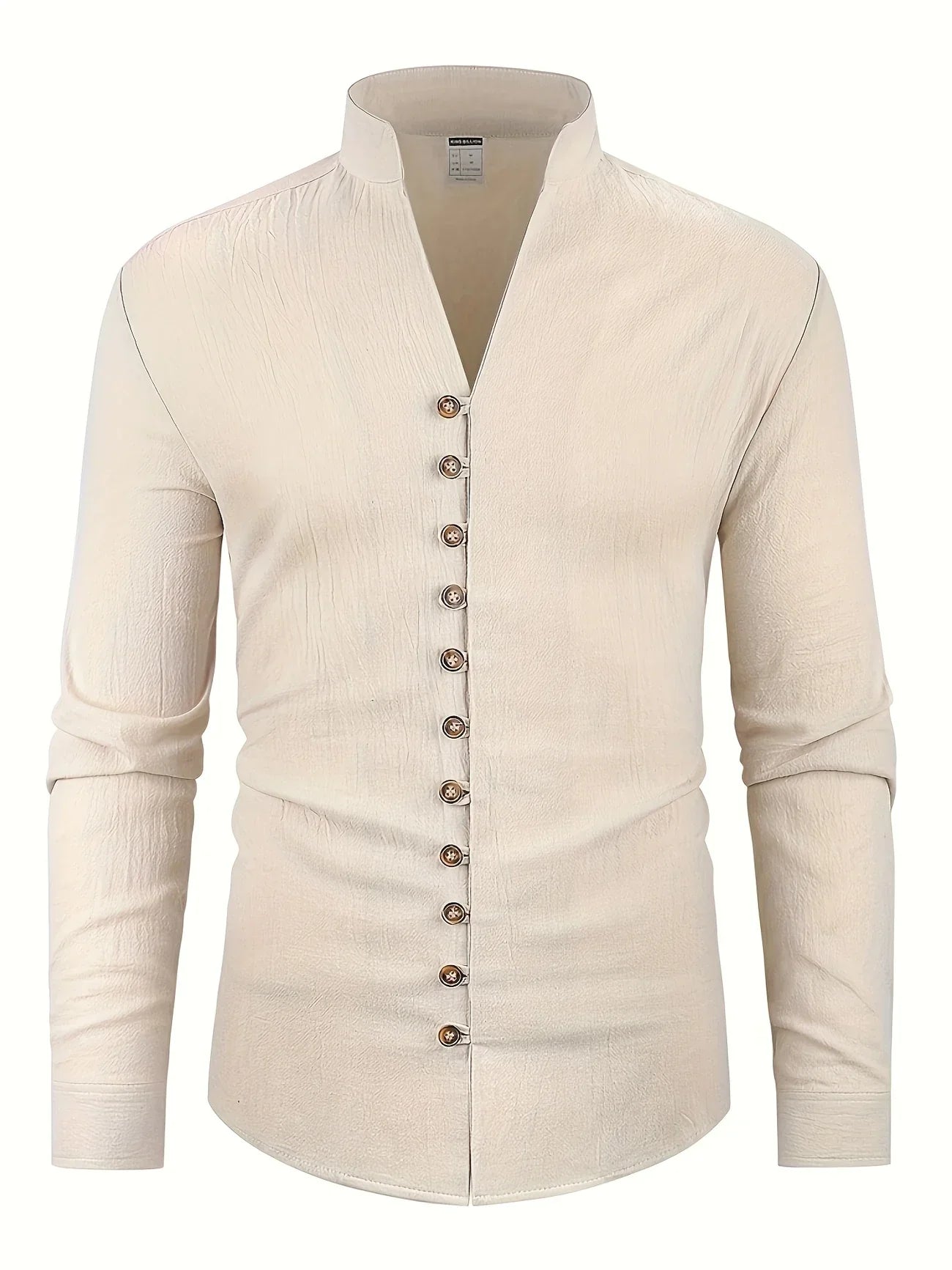 Shayne - Lightweight Cotton Linen Shirt with Long Sleeves