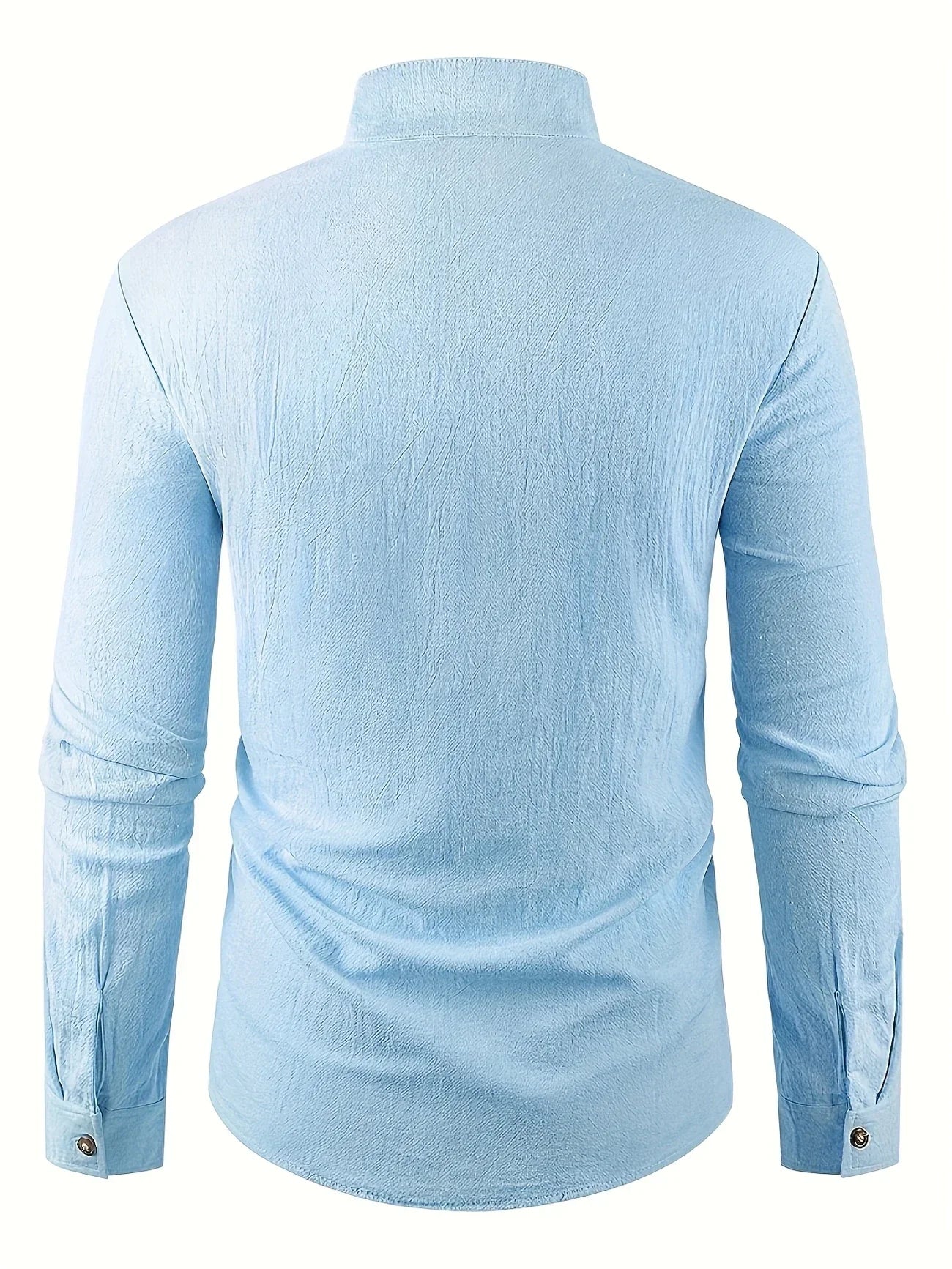 Shayne - Lightweight Cotton Linen Shirt with Long Sleeves