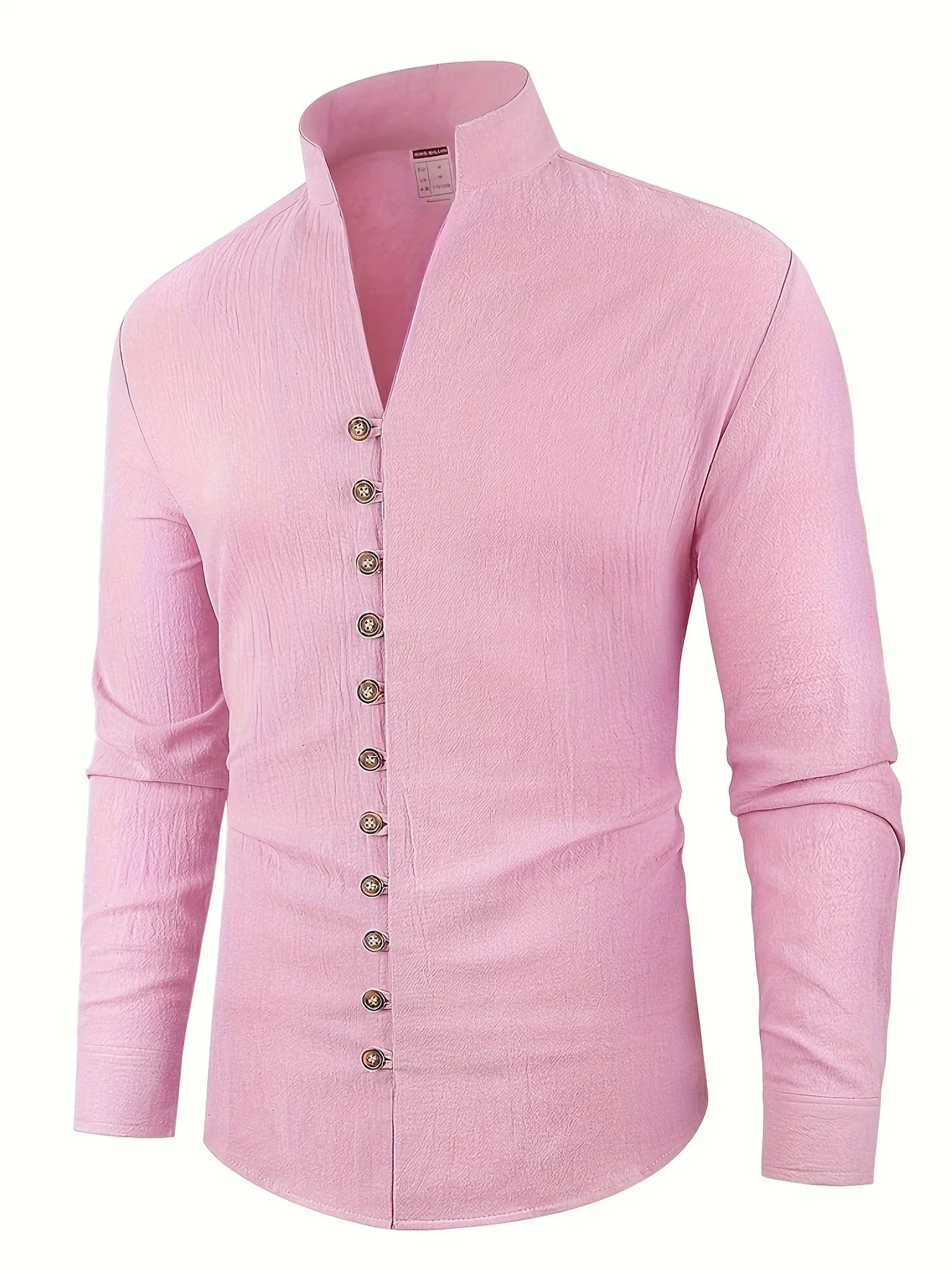Shayne - Lightweight Cotton Linen Shirt with Long Sleeves