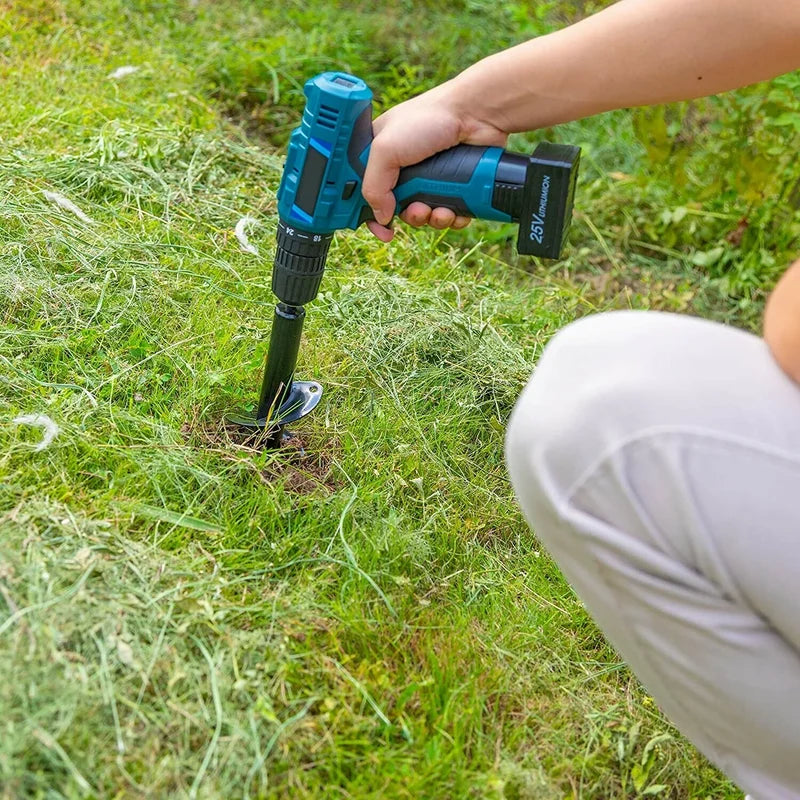 Simple Garden Work Snail Drill Spiral Drill