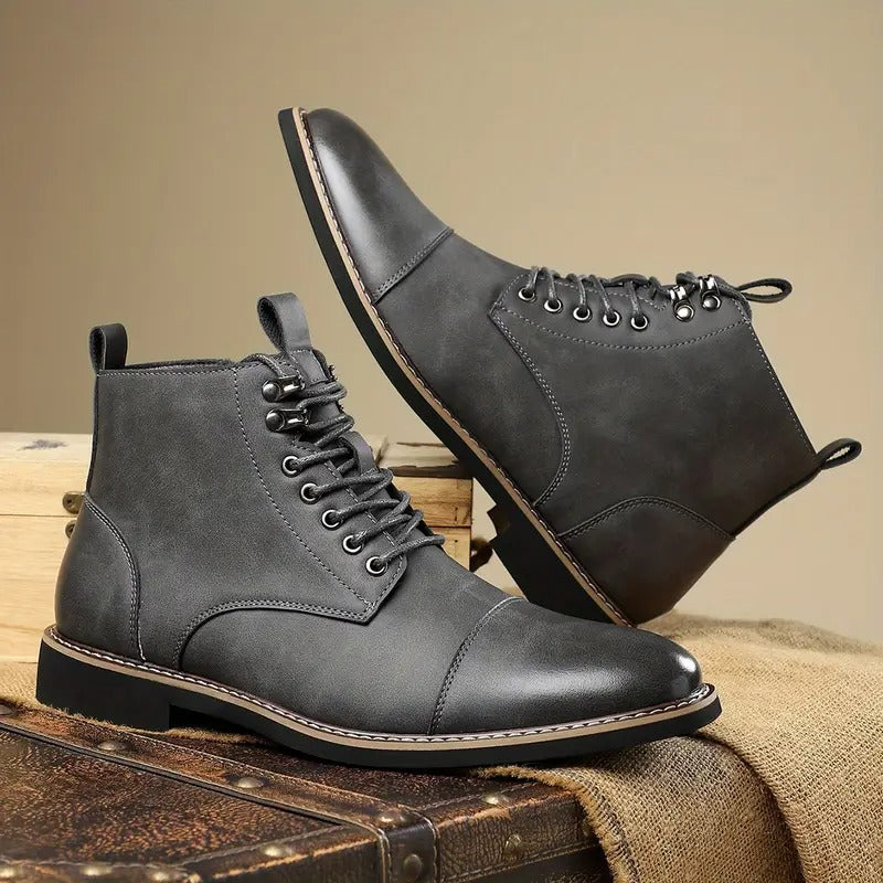 Sjaak – Orthopedic Leather Boots