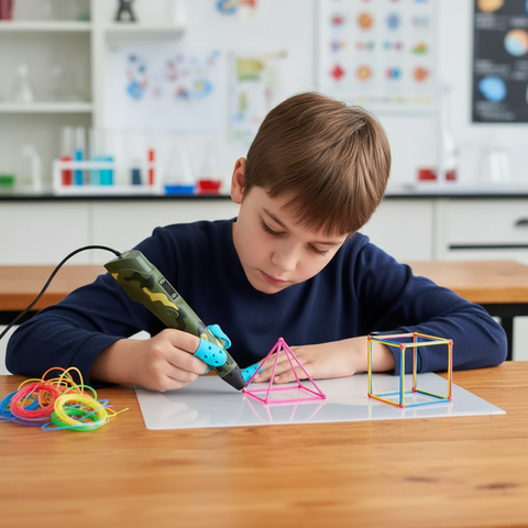 SketchFlow – Portable 3D Printing Pen Set with LED Display