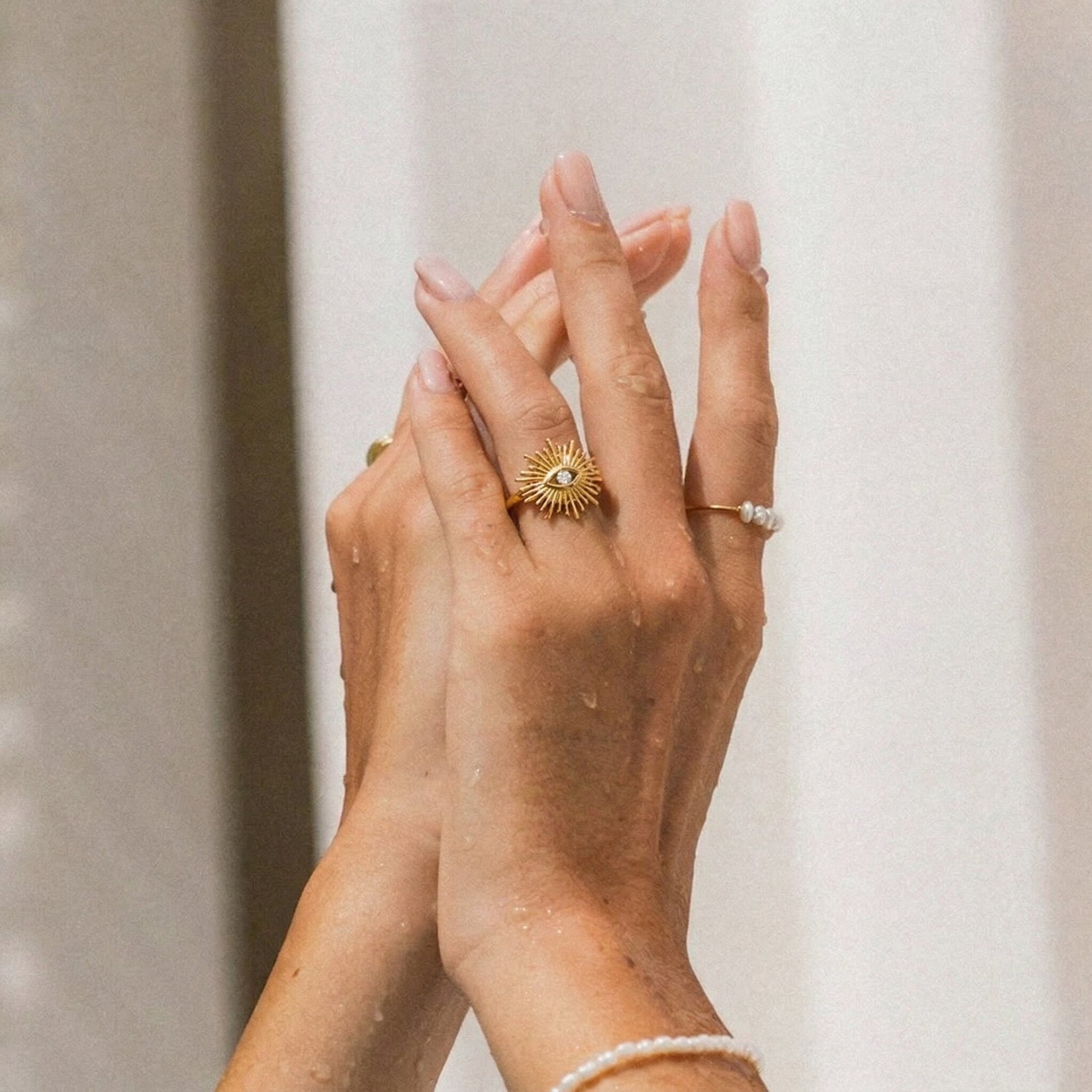 Anillo de oro Solana