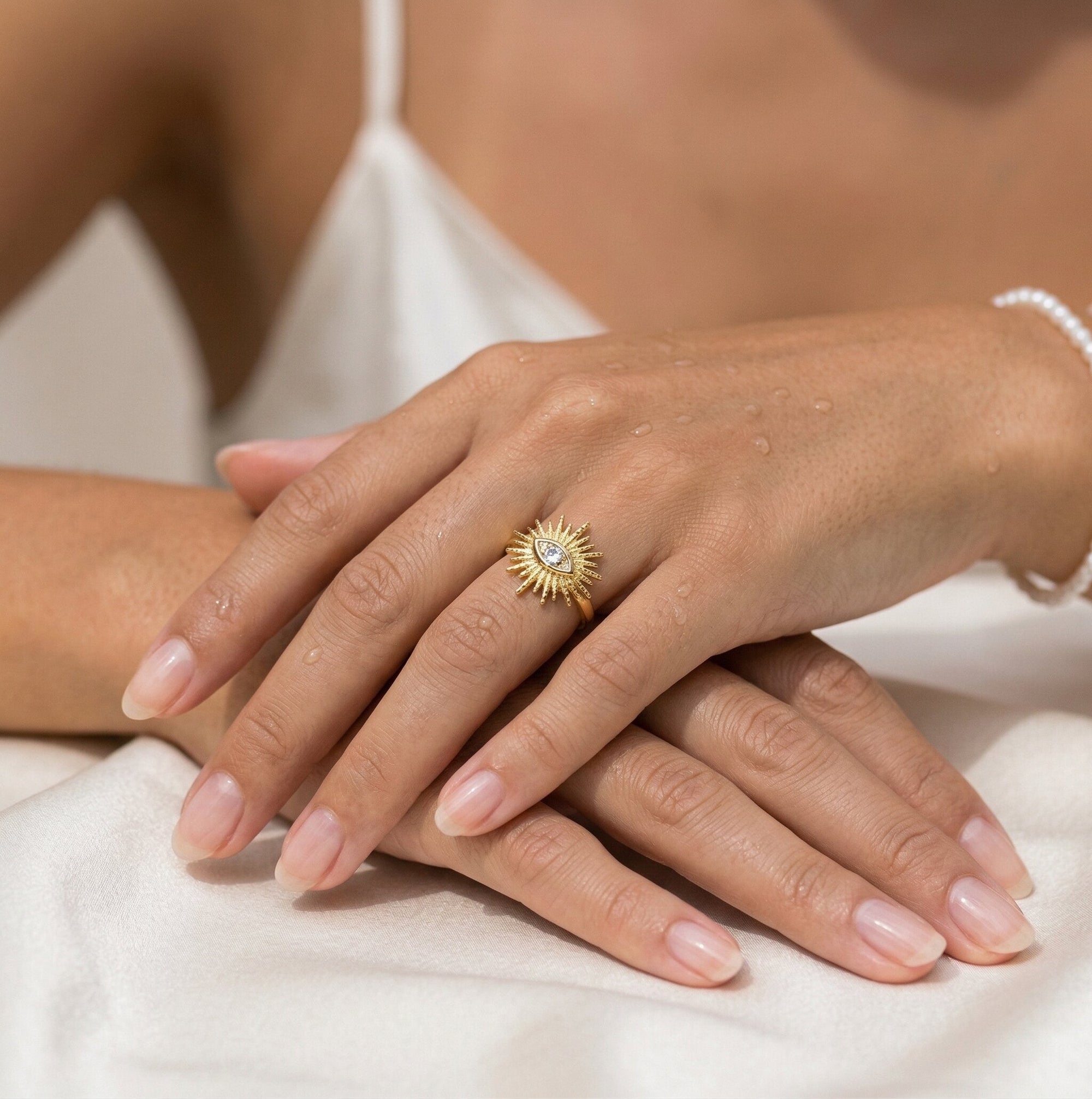 Anillo de oro Solana