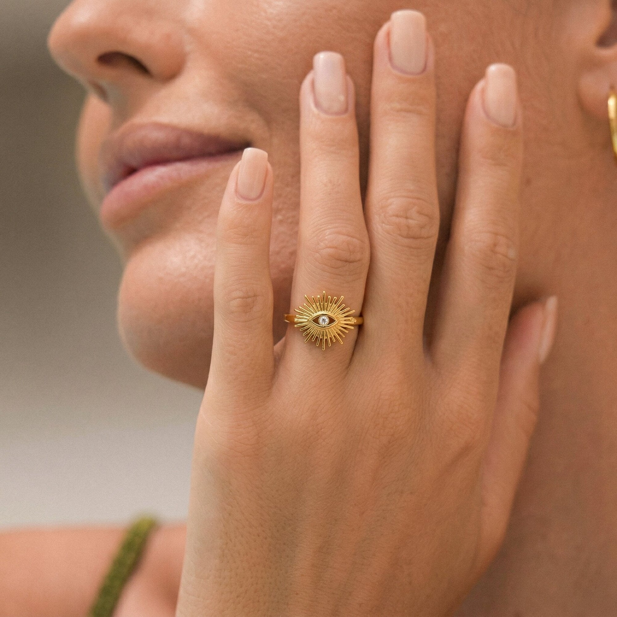 Anillo de oro Solana