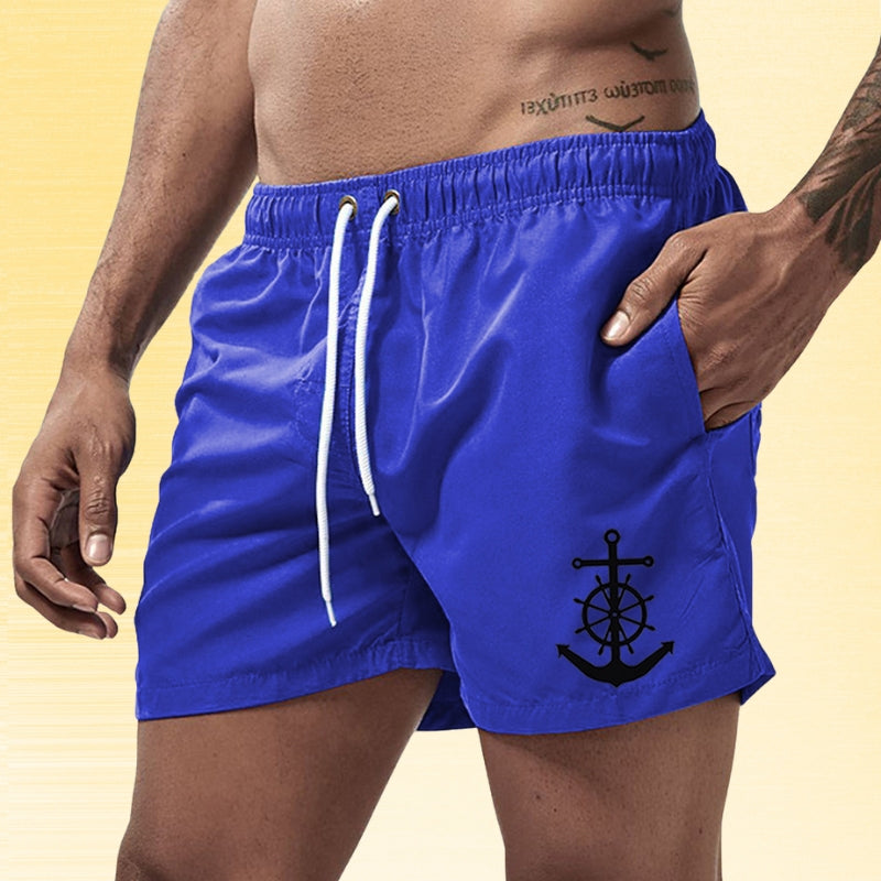 Solano - Stylish Elastic Shorts with Pocket