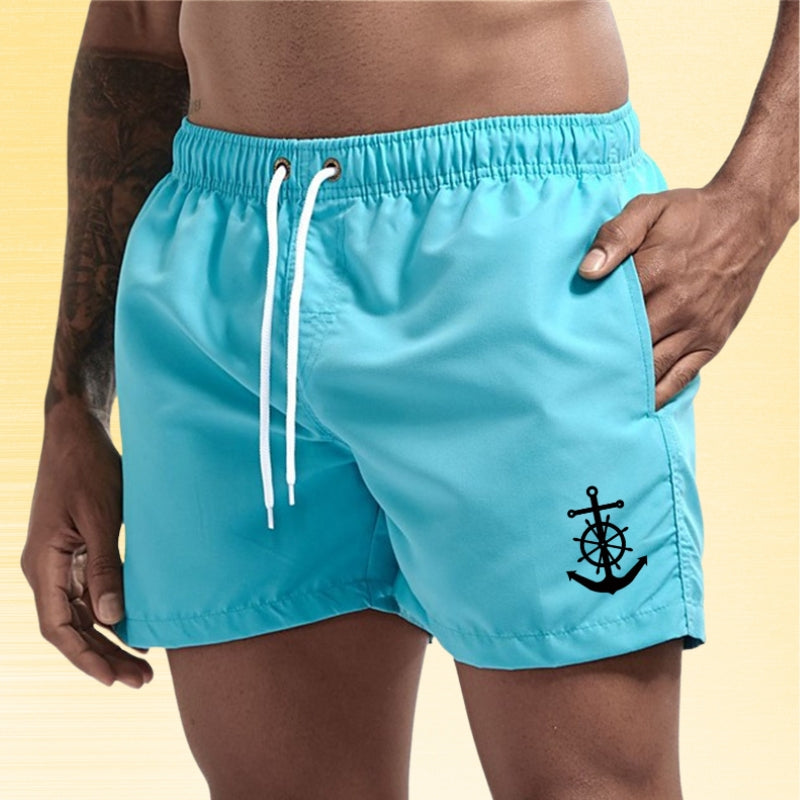Solano - Stylish Elastic Shorts with Pocket