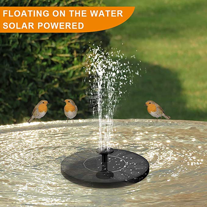 Solar-Powered Fountain Pump