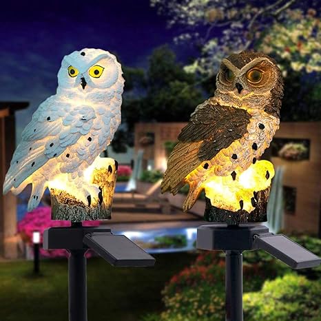 SolarOwl – Solar-Powered Owl Garden Lamp