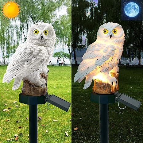 SolarOwl – Solar-Powered Owl Garden Lamp