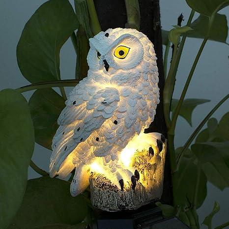 SolarOwl – Solar-Powered Owl Garden Lamp
