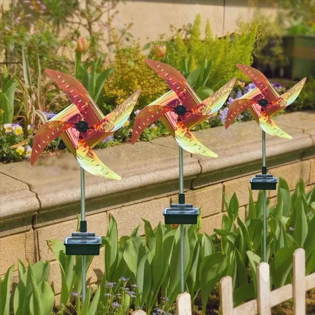 SolarSpin – Garden Solar-Powered Windmill