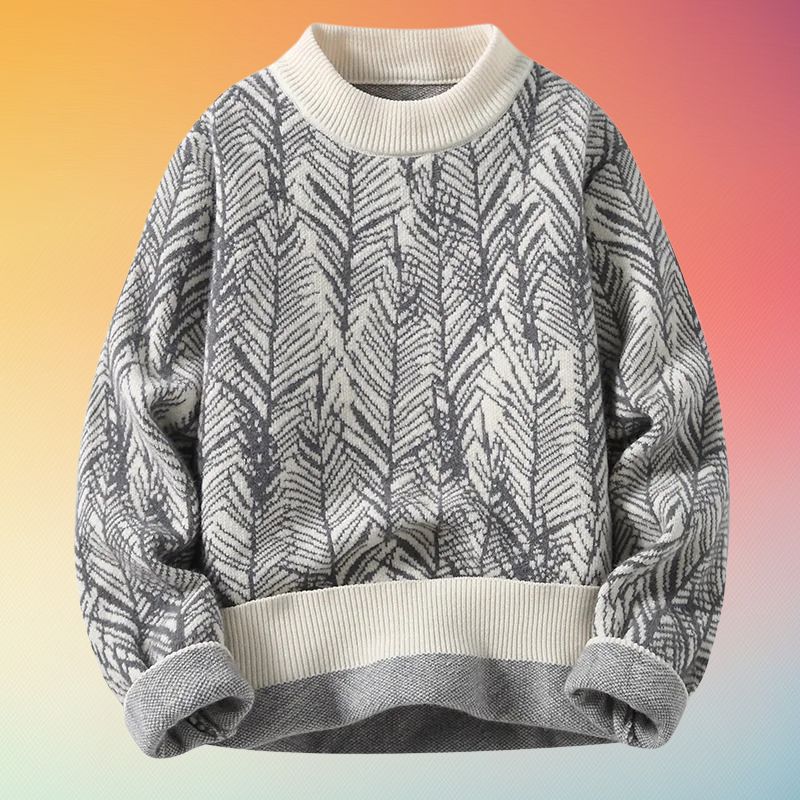 Stanislaus - Round Neck Knit Sweater