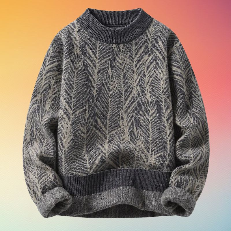 Stanislaus - Round Neck Knit Sweater