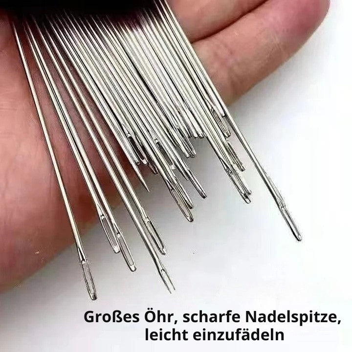StitchPro - Set with Steel Needles with Large Eye