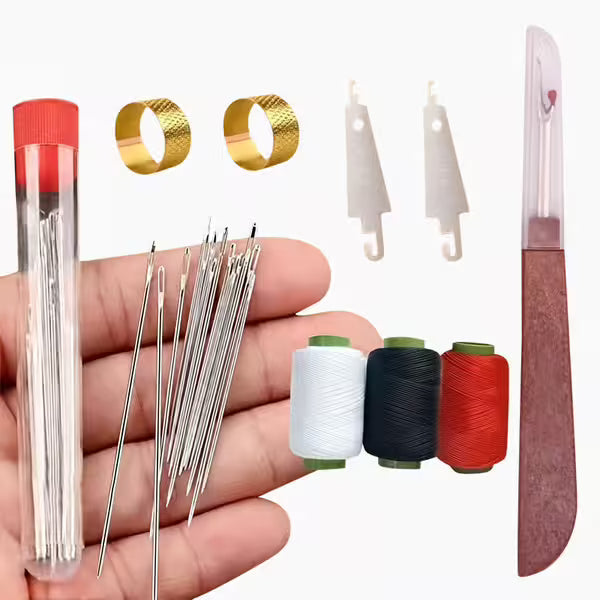 StitchPro - Set with Steel Needles with Large Eye
