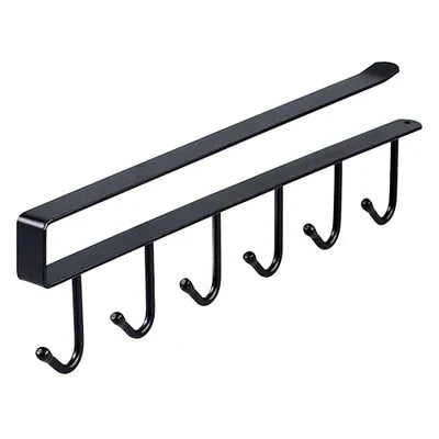 Storage Rack Metal Hooks Kitchen Organizer
