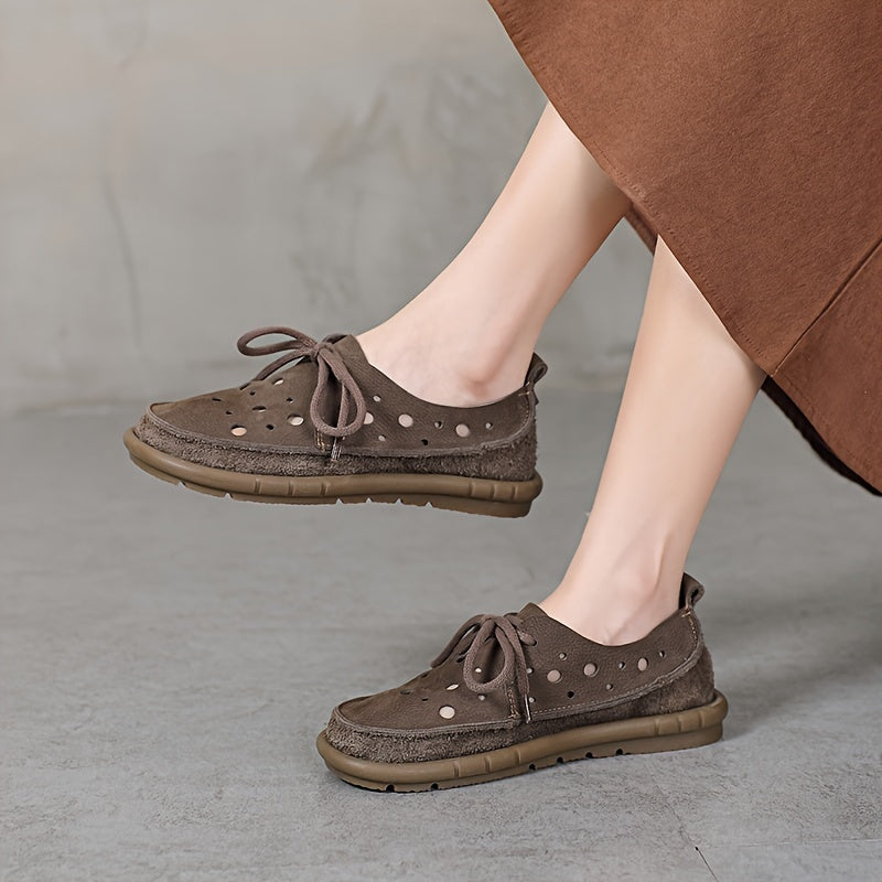 Tamsin – Casual Non-Slip Leather Slippers