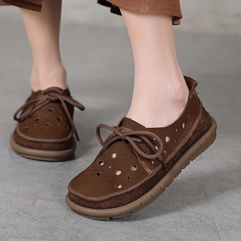 Tamsin – Casual Non-Slip Leather Slippers