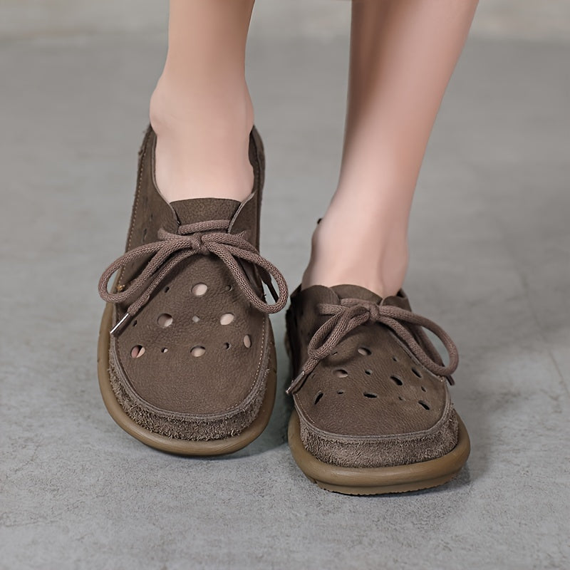 Tamsin – Casual Non-Slip Leather Slippers
