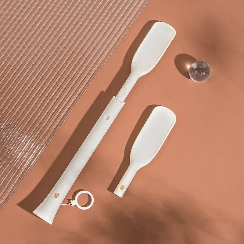 Telescopic Shoe Horn with Adjustable Length