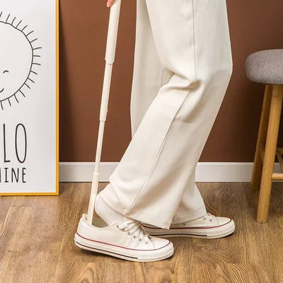 Telescopic Shoe Horn with Adjustable Length