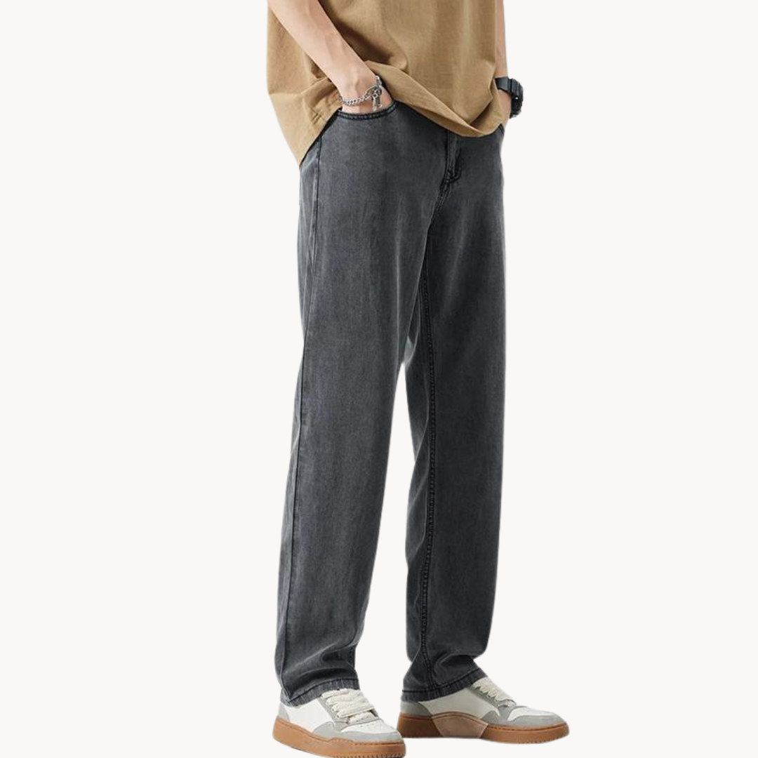 Teofilo - Stylish Wide Leg Pants