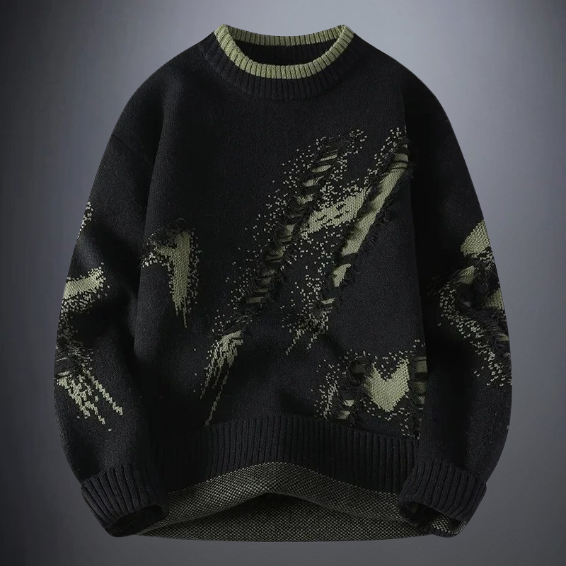 Thilo – Crew Neck Knit Sweater